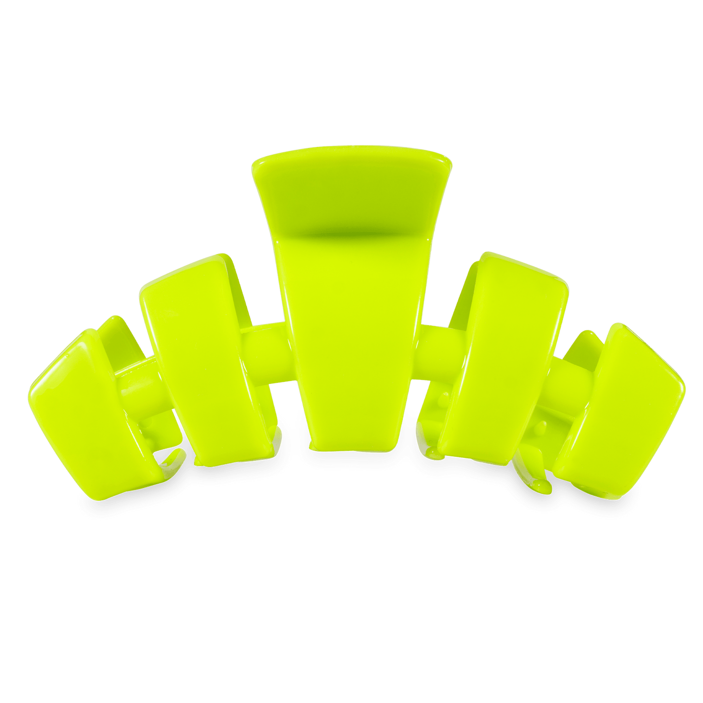 TELETIES - Classic Summer Brights Large Hair Clip in Green - Large