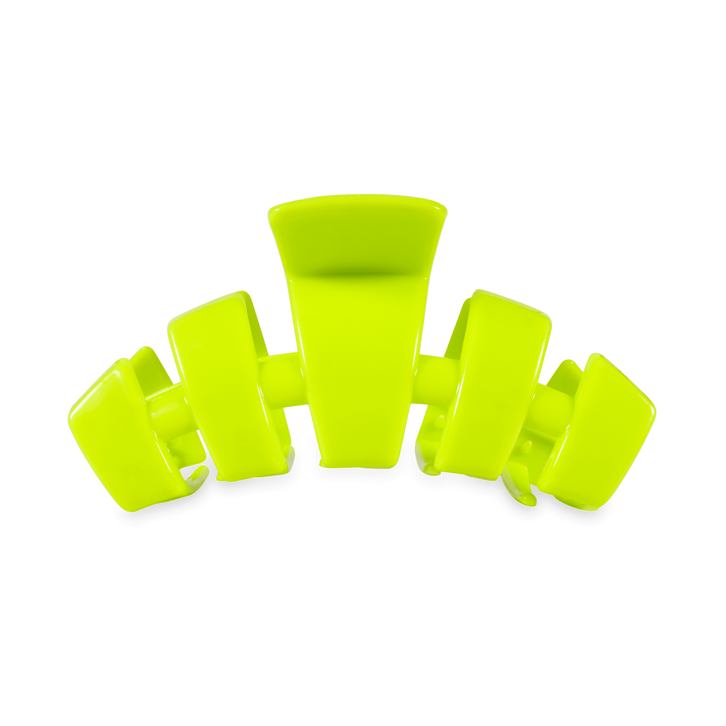 TELETIES - Classic Summer Brights Medium Hair Clip in Green - Medium