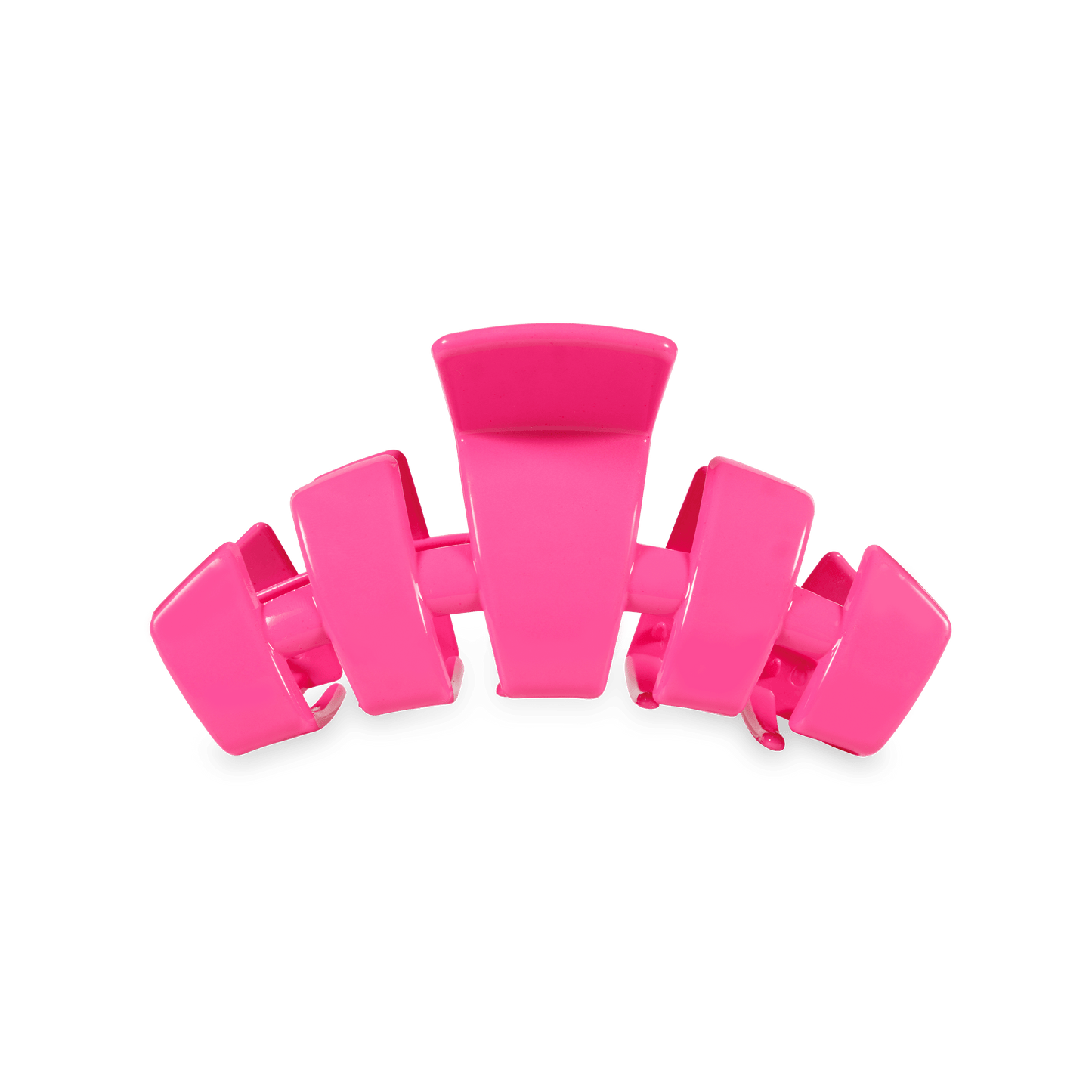 TELETIES - Classic Tropical Punch Small Hair Clip in Pink - Small