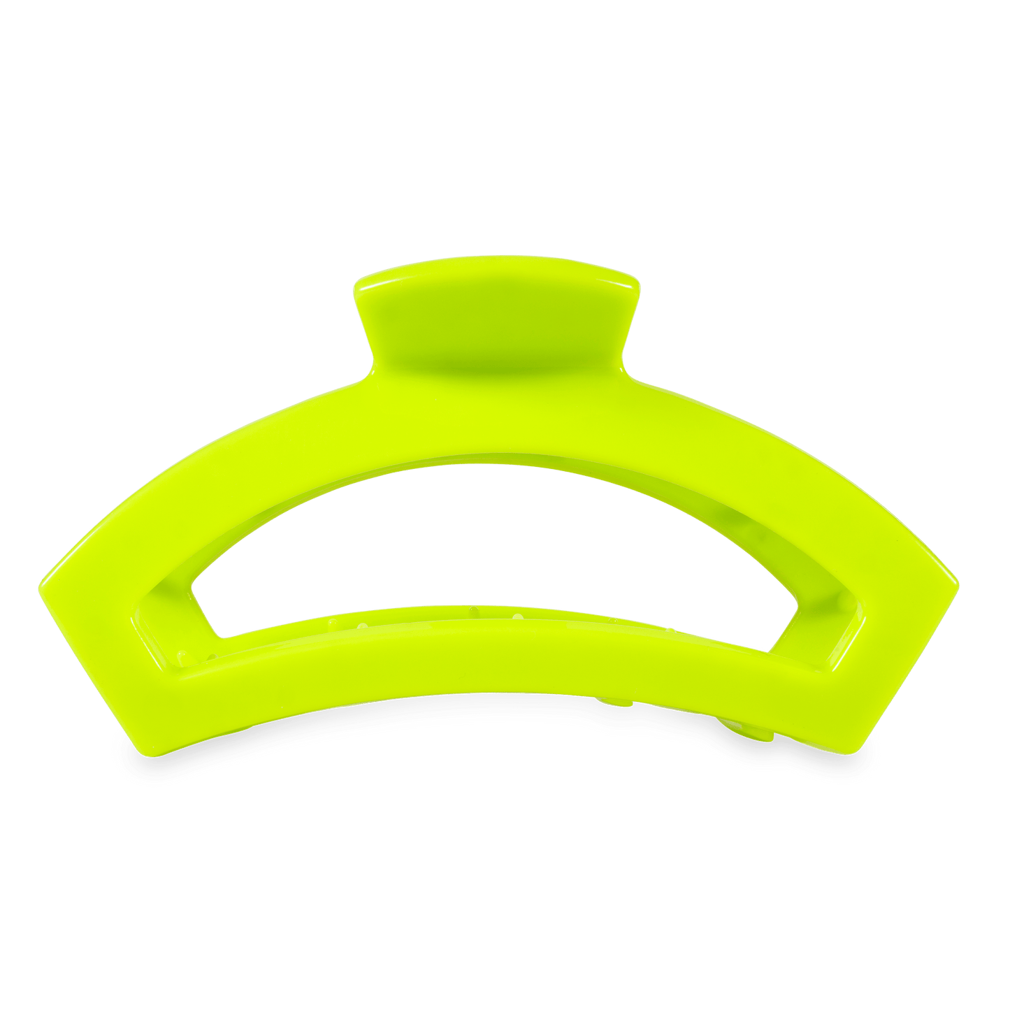 TELETIES - Open Summer Brights Large Hair Clip in Green - Large