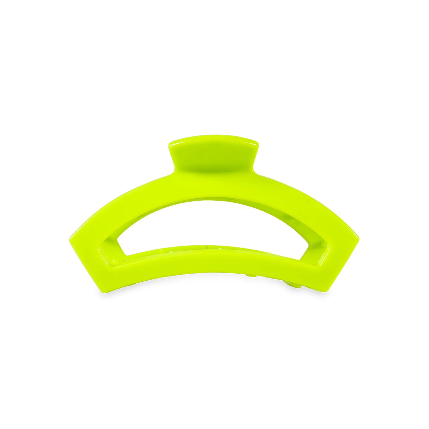 TELETIES - Open Summer Brights Small Hair Clip in Green - Small