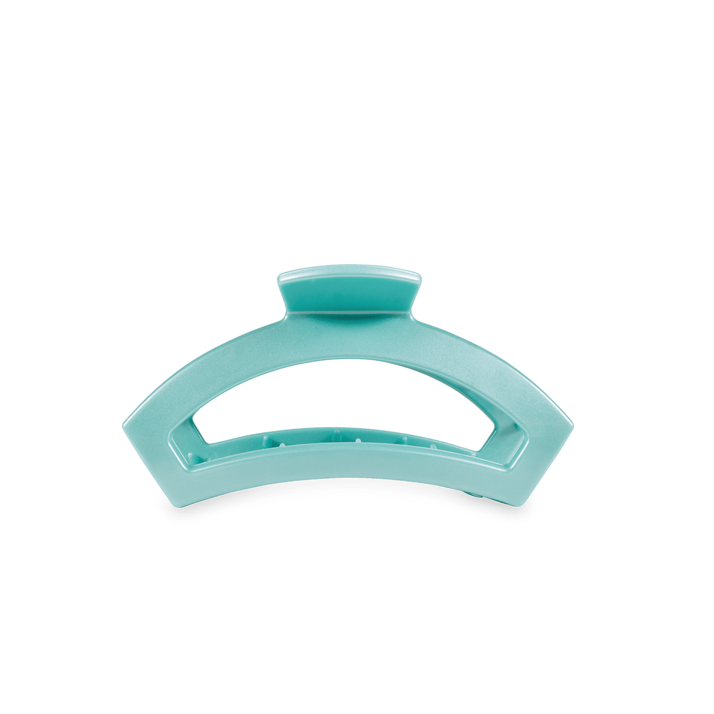 TELETIES - Open Totally Turquoise Tiny Claw Hair Clip in Blue - Tiny
