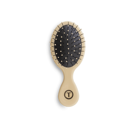 Tan Mini Hair Brush - Hairbrush - TELETIES 0