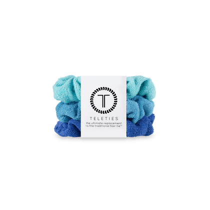 Bora Bora Terry Cloth - Small Scrunchie - TELETIES 0
