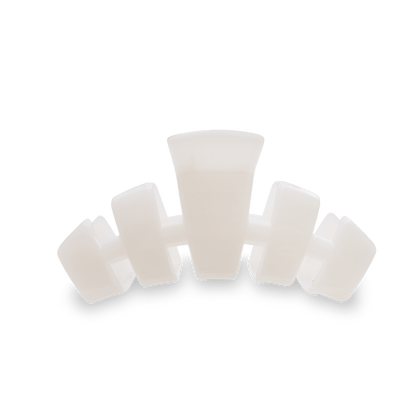 Coconut White Medium Hair Clip - Medium Hair Clip - TELETIES 