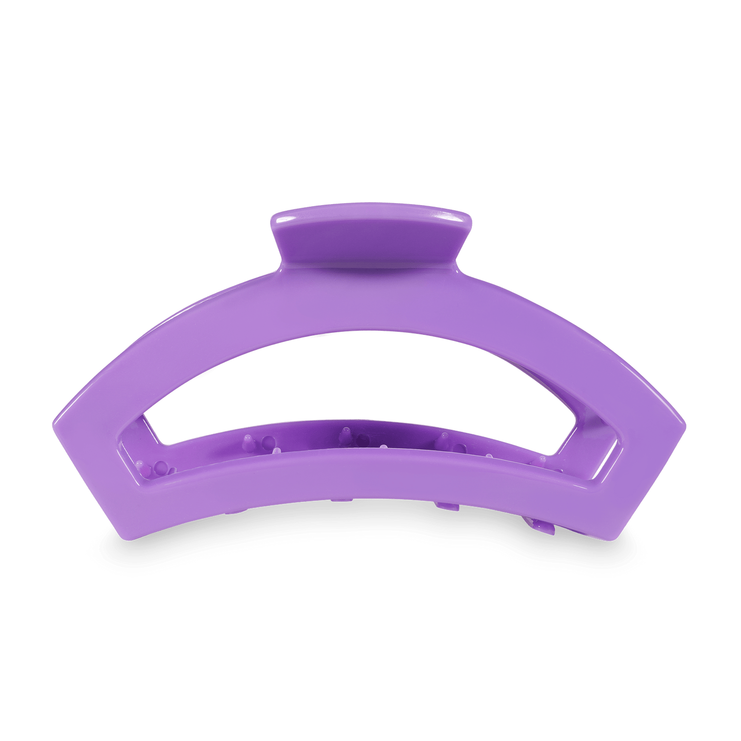 TELETIES - Open Antigua Large Claw Hair Clip in Purple - Large