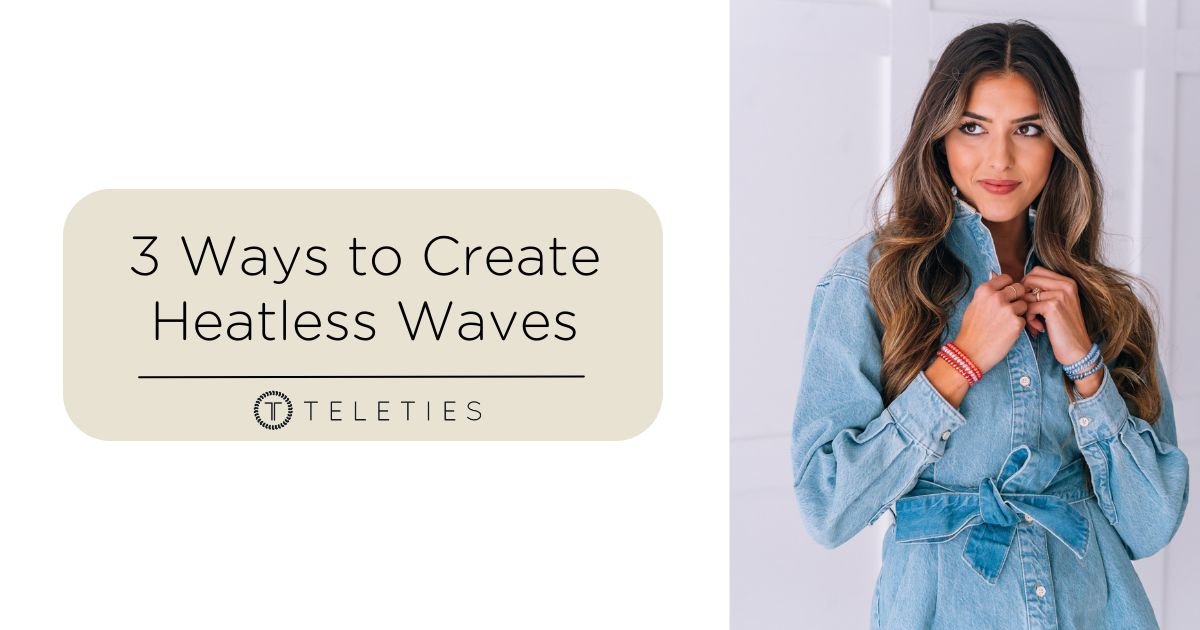 3 Easy-to-Do Hairstyles That Create Heatless Waves - TELETIES