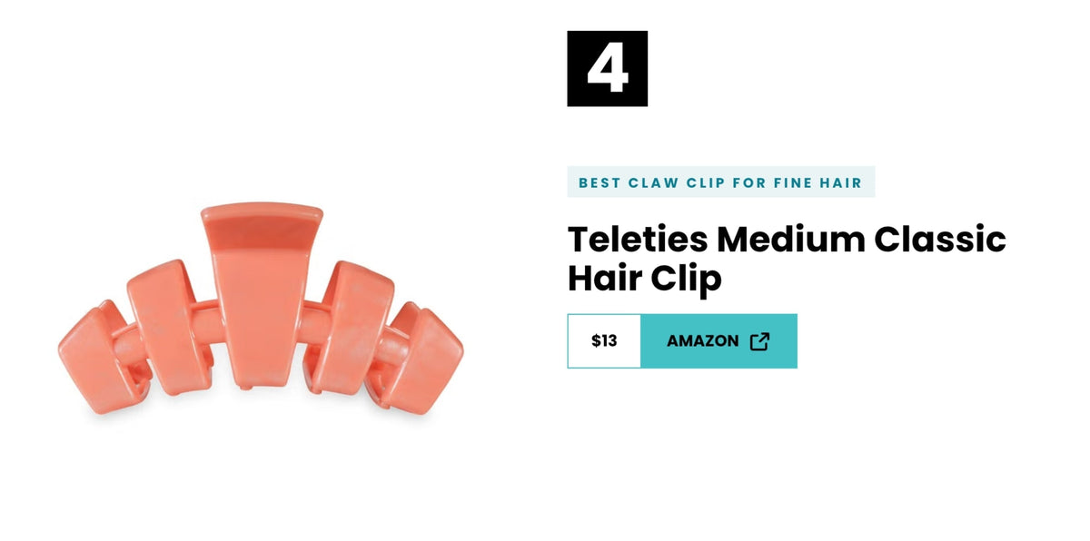 8 Best Claw Clips for Effortless Updos, According to Stylists and Testing - TELETIES