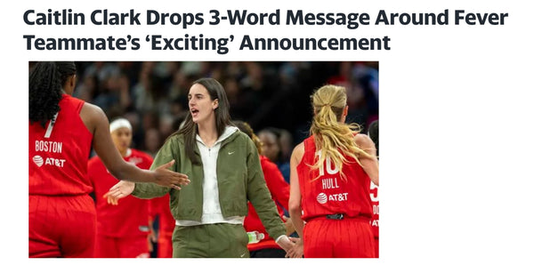 Caitlin Clark Drops 3-Word Message Around Fever Teammate’s ‘Exciting’ Announcement - TELETIES