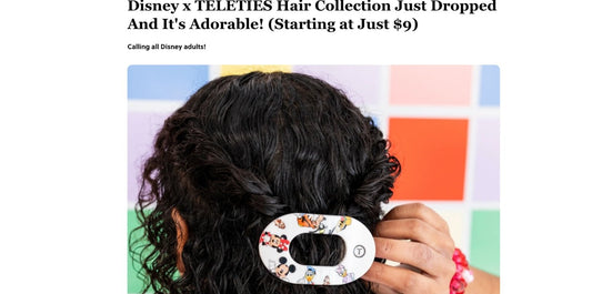 Disney x TELETIES Hair Collection Just Dropped And It's Adorable! (Starting at Just $9) - TELETIES