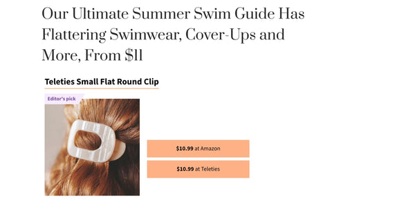 Our Ultimate Summer Swim Guide Has Flattering Swimwear, Cover-Ups and More, From $11 - TELETIES