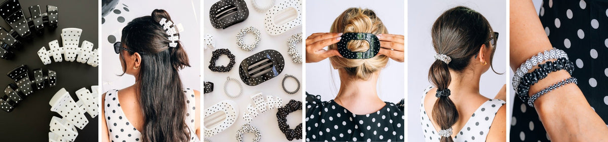 TELETIES Polka Dots Collection: The Must-Have Hair Accessories for Effortless Style - TELETIES