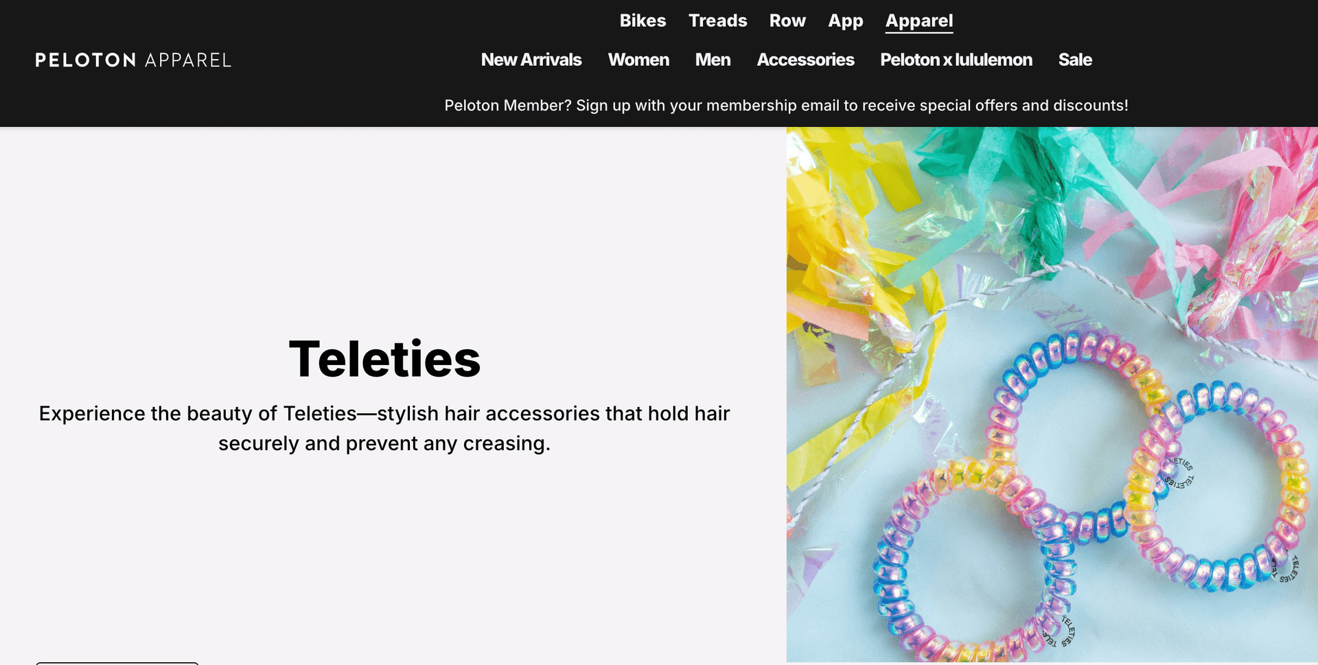 Why Peloton Riders Love TELETIES Hair Ties for Every Workout - TELETIES