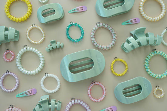 TELETIES Easter Hair Ties and Hair Clips