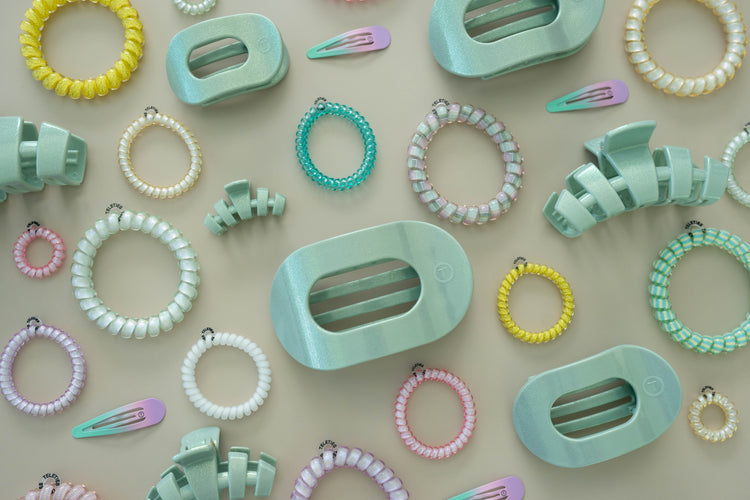 TELETIES Easter Hair Ties and Hair Clips