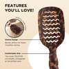 Benefits of Vented TELETIES Toirtoise Hair Brush
