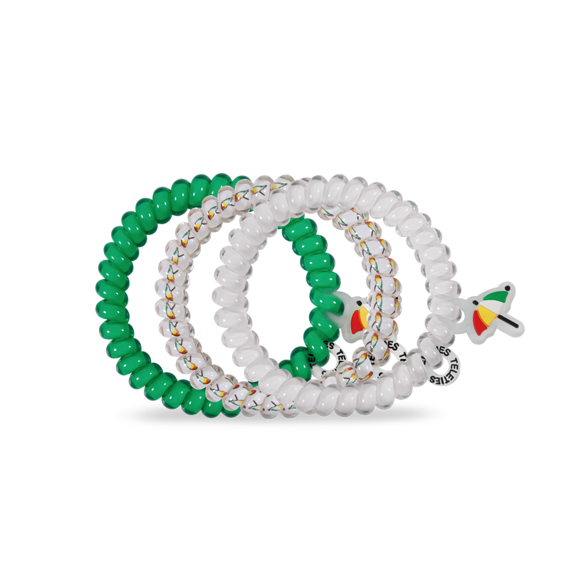 TELETIES - Arnold Palmer - Small in White  Green - Small - Image 2