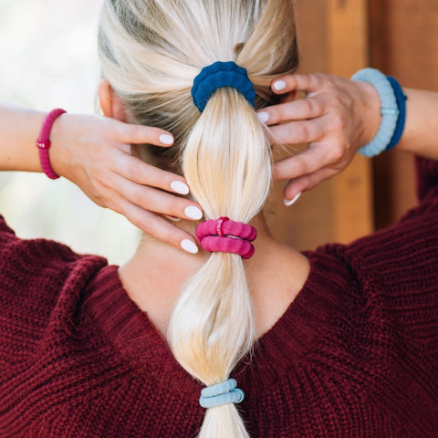 Autumn Assortments Large Nylon Hair Ties