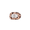 Blonde Tortoise Tiny Flat Round Clip
