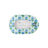 Blue Marigold Medium Flat Round Hair Clip
