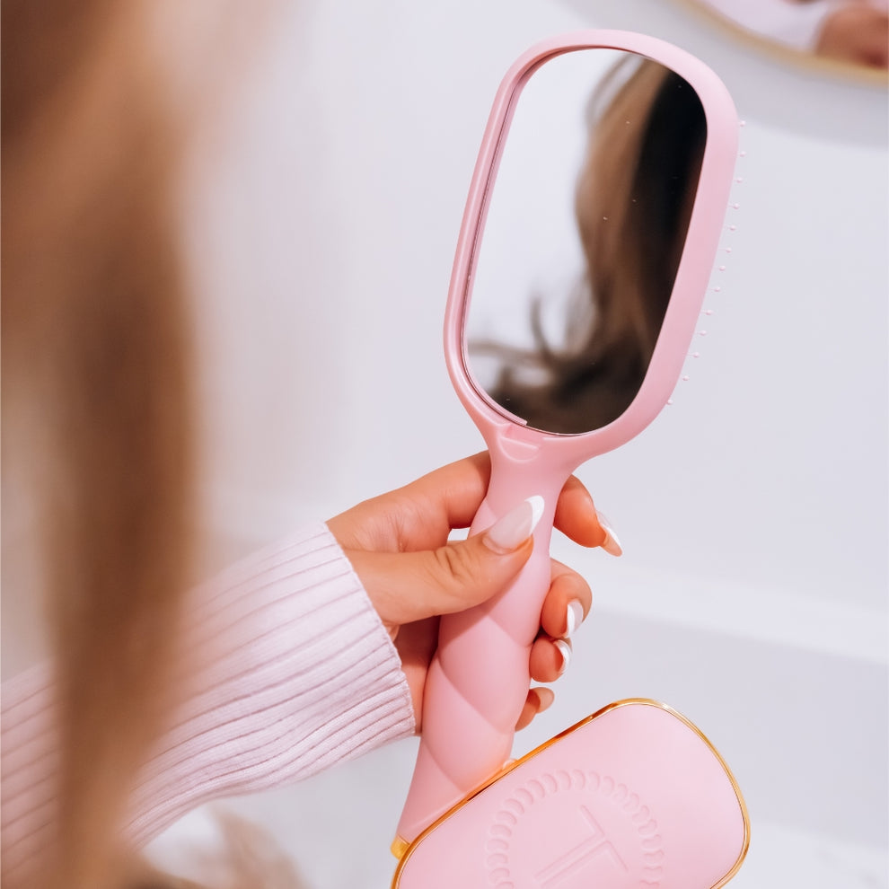 Detangler Hair Brush for Medium Hair - Bubblegum Pink
