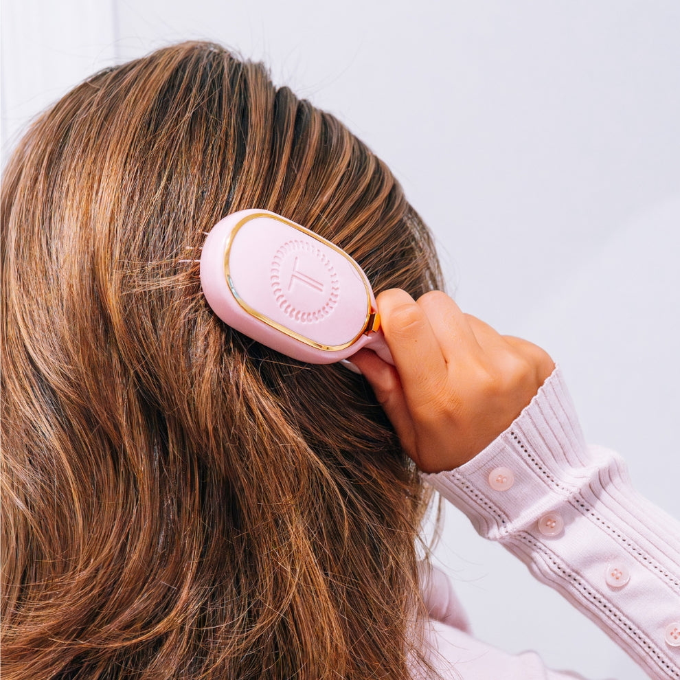 Mini Detangler Hair Brush for Medium Hair - Bubblegum Pink
