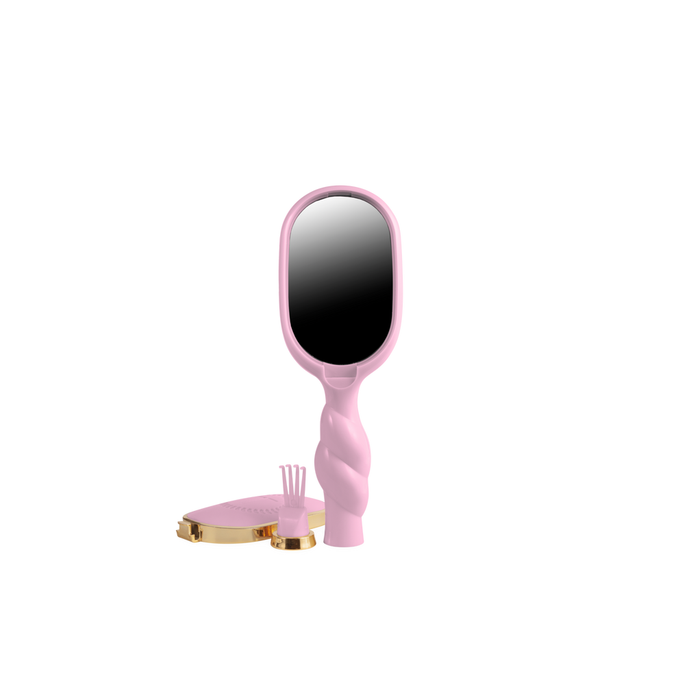 Mini Detangler Hair Brush for Medium Hair - Bubblegum Pink
