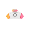 TELETIES - Classic Day Rave Tiny Hair Clip in Orange Pink - Tiny - Image - 2