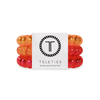 TELETIES - Day Rave Large Hair Ties in Orange Pink Neon - Large - Image - 1