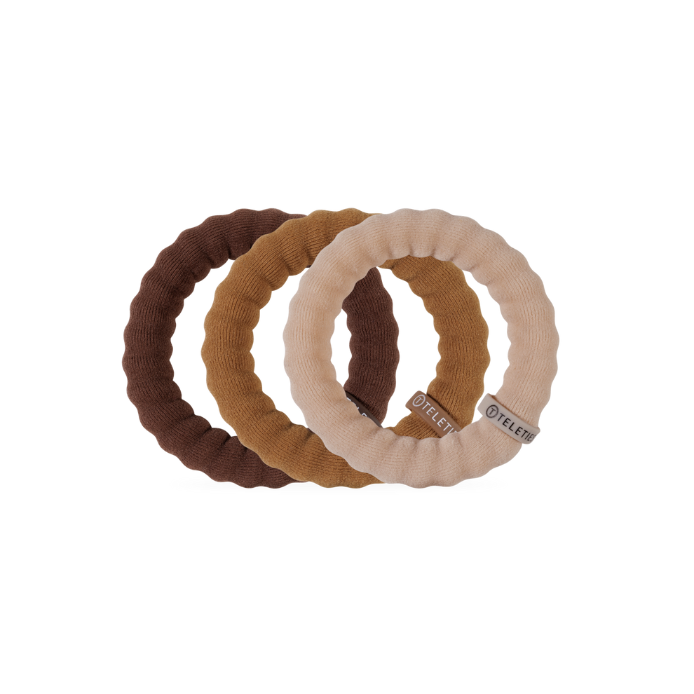 Espresso Yourself Large Nylon Hair Ties

