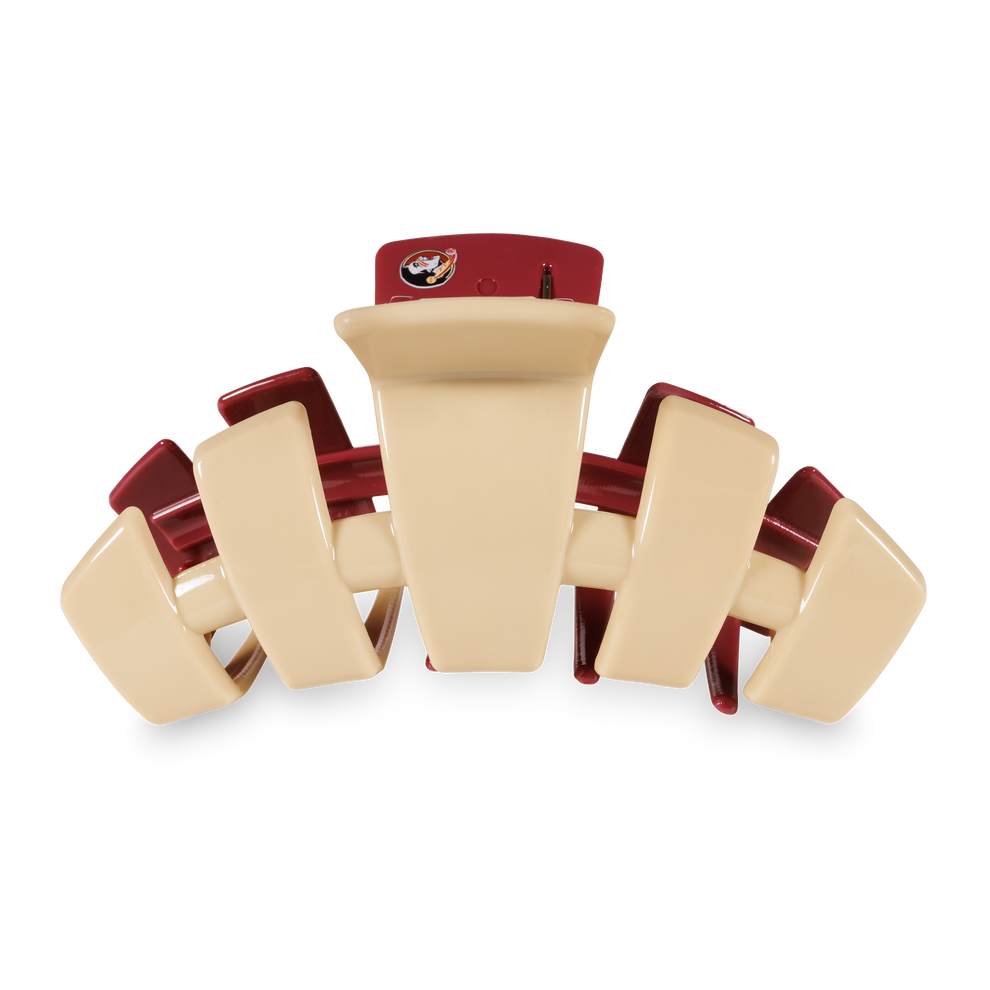 TELETIES - LARGE - FLORIDA STATE UNIVERSITY - CLASSIC HAIR CLIP
