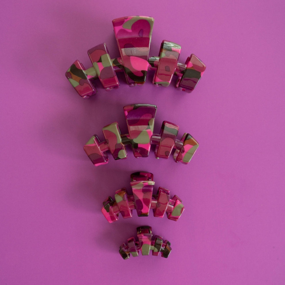 Classic Garden Glam Tiny Claw Clip
