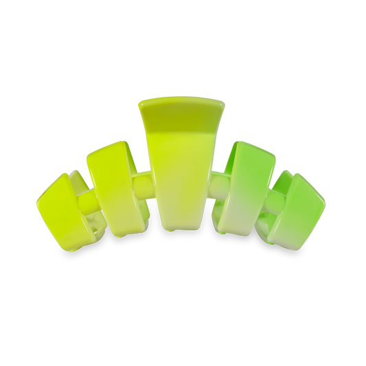 Classic Glow For It Medium Hair Clip in Yellow Green  - Medium