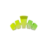 TELETIES - Classic Glow For It Tiny Hair Clip in Yellow Green - Tiny - Image - 1