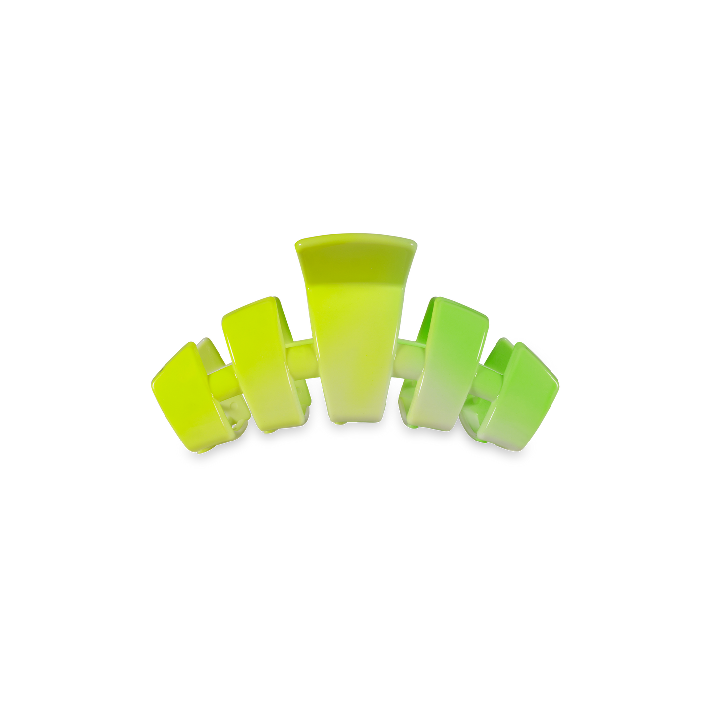 TELETIES - Classic Glow For It Tiny Hair Clip in Yellow Green - Tiny
