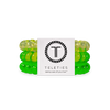 TELETIES - Glow For It Large Hair Ties in Green Yellow Neon - Large - Image - 1
