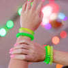 TELETIES - Glow For It Large Hair Ties in Green Yellow Neon - Large - Image - 5