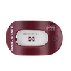 Hail State! Large Flat Round Hair Clip
