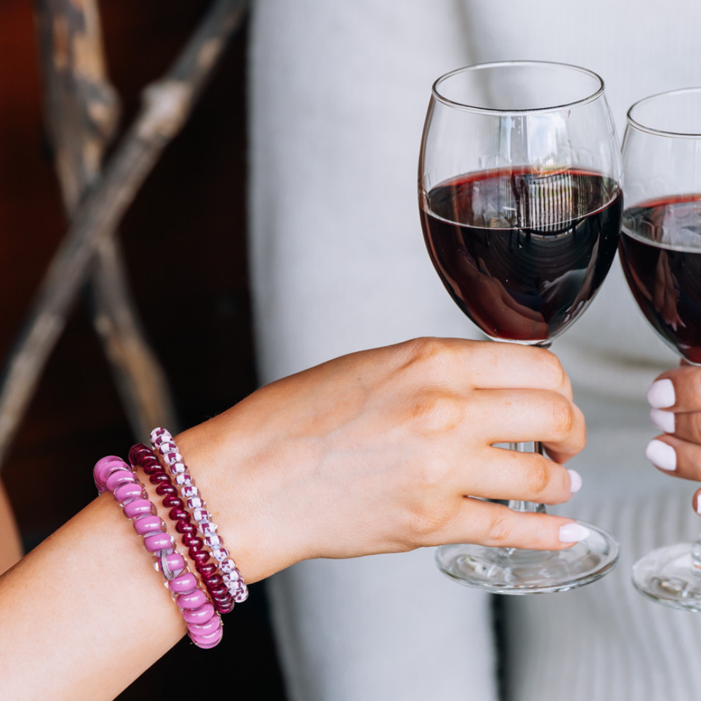 Merlot after Midnight Large Hair Ties
