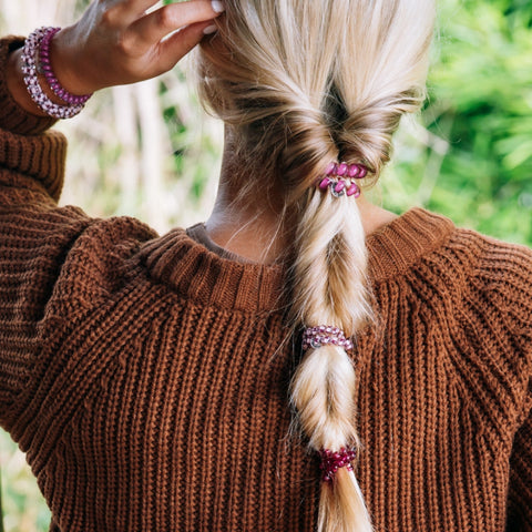 Merlot after Midnight Small Hair Ties