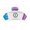 TELETIES - Classic Miami Vice Medium Hair Clip in Blue Purple - Medium - Image - 2