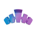 Classic Miami Vice Medium Hair Clip in Blue Purple - Medium