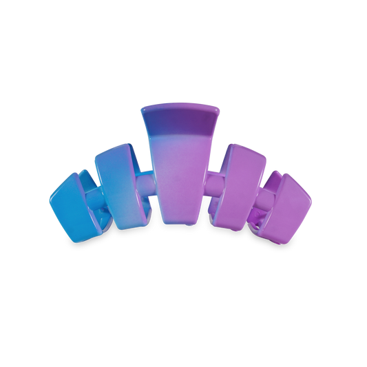 Classic Miami Vice Small Hair Clip in Blue Purple - Small