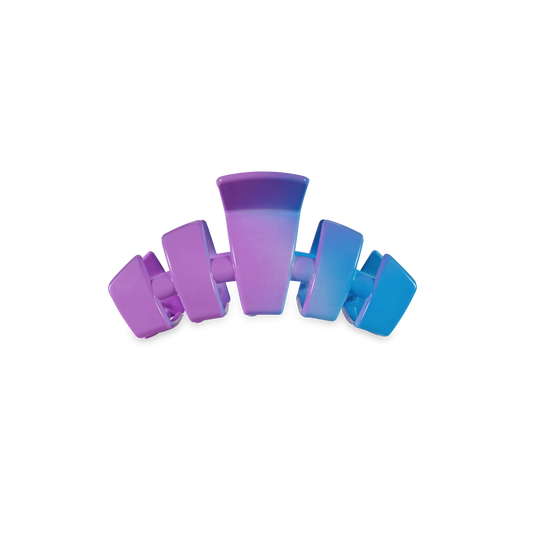 Classic Miami Vice Tiny Hair Clip in Blue Purple - Tiny