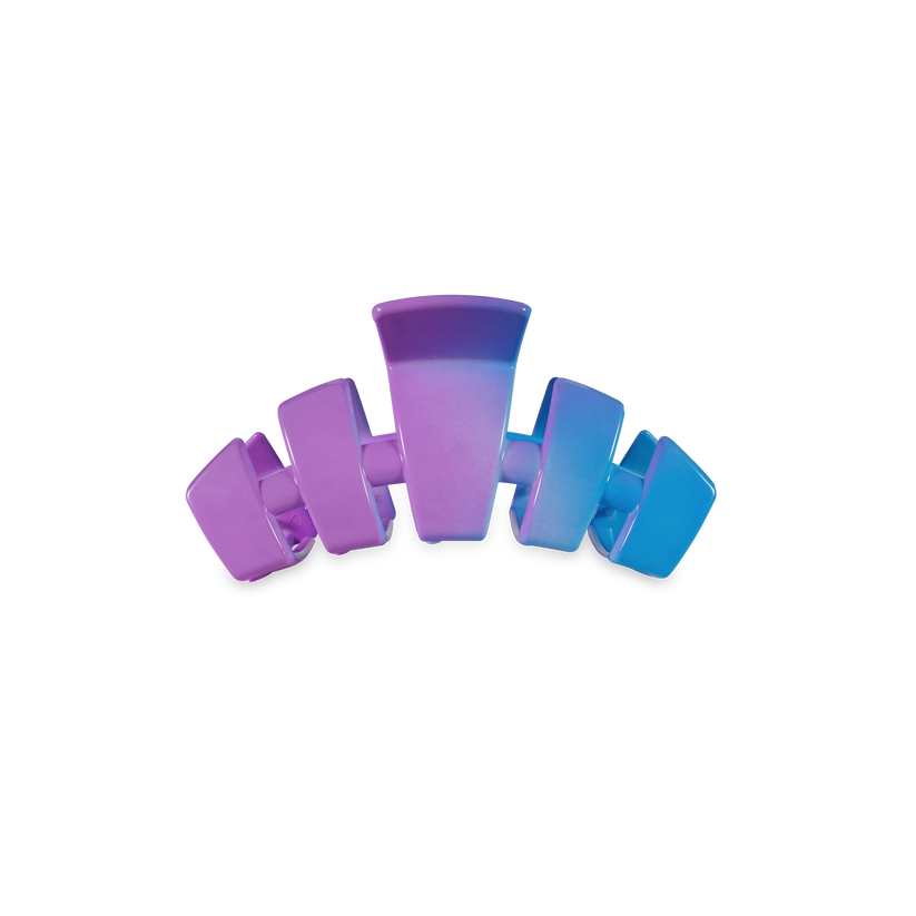 TELETIES - Classic Miami Vice Tiny Hair Clip in Blue Purple - Tiny - Image 1