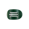 Mistletoe Small Flat Round Hair Clip
