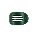 Mistletoe Small Flat Round Hair Clip
                in Green - Small
            