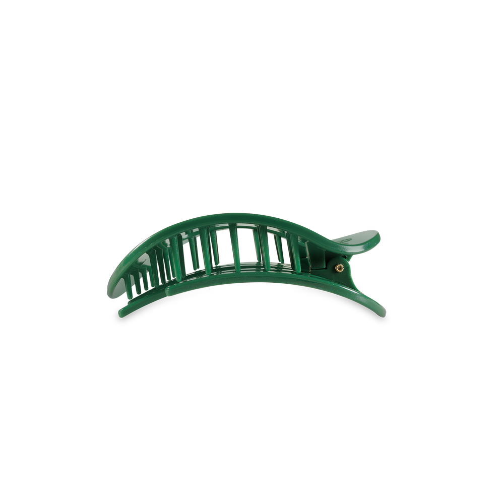 Mistletoe Small Flat Round Hair Clip
