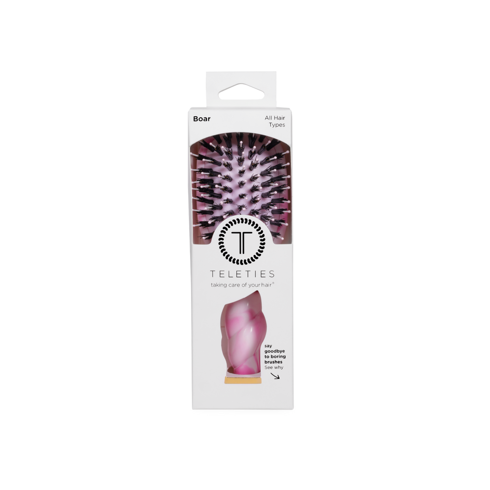 Mini Boar Bristle Hair Brush - Pinch Me!

