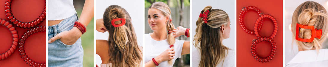Red Hair Accessories – TELETIES